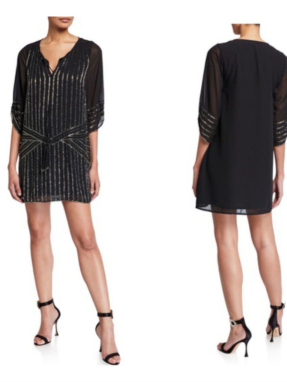 Nwt TOLANI Beaded Sasha Night Dress S
